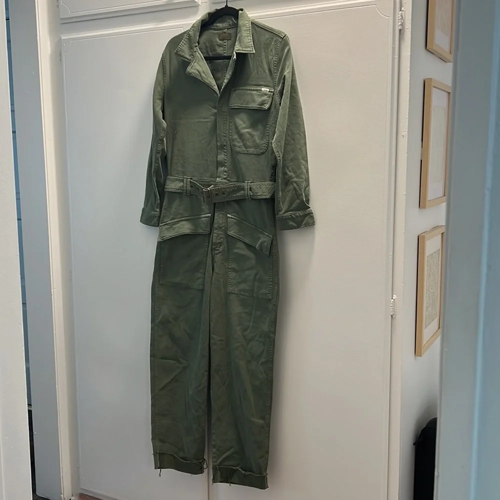 NWOT Mother Denim Long Sleeve Utility Jumper - Picture 6 of 9